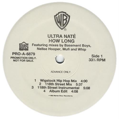Ultra Nat� How Long 12" vinyl single (12 inch record / Maxi-single) US ETA12HO393370