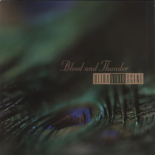 Ultra Vivid Scene Blood And Thunder 12" vinyl single (12 inch record / Maxi-single) UK UVS12BL672512