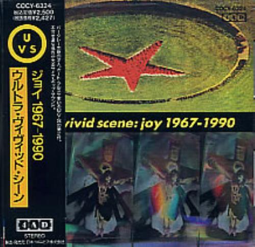 Ultra Vivid Scene Joy 1967-1990 CD album (CDLP) Japanese UVSCDJO283213
