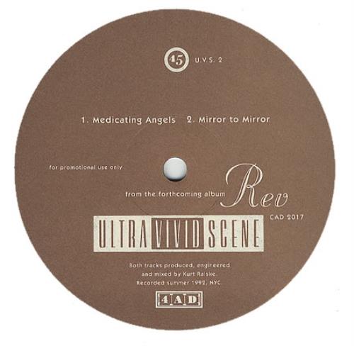 Ultra Vivid Scene Medicating Angels 12" vinyl single (12 inch record / Maxi-single) UK UVS12ME125281