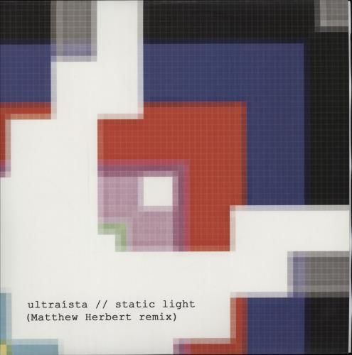 Ultraista Static Light - RSD 10" vinyl single (10 inch record) UK 1W110ST750996