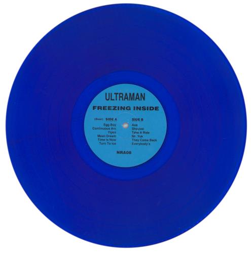 Ultraman Freezing Inside - Blue Vinyl vinyl LP album (LP record) US 9M6LPFR860114