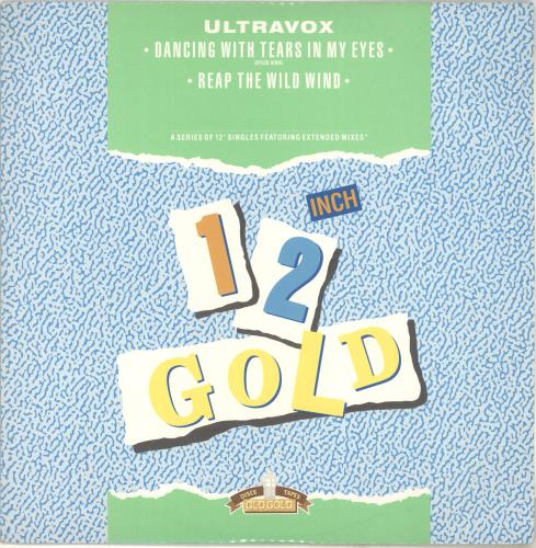 Ultravox Dancing With Tears In My Eyes 12" vinyl single (12 inch record / Maxi-single) UK VOX12DA218206