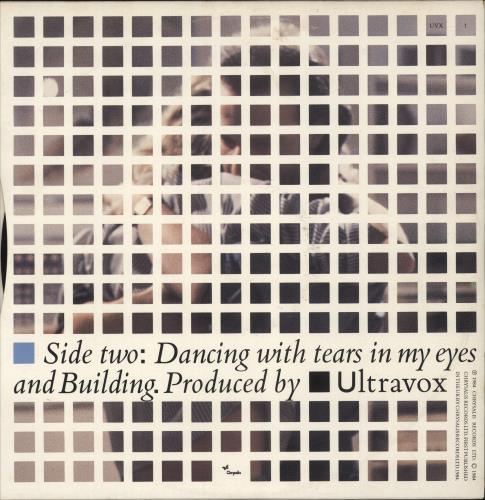 Ultravox Dancing With Tears In My Eyes 12" vinyl single (12 inch record / Maxi-single) UK VOX12DA71177