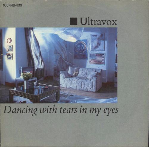 Ultravox Dancing With Tears In My Eyes 7" vinyl single (7 inch record / 45) German VOX07DA807949