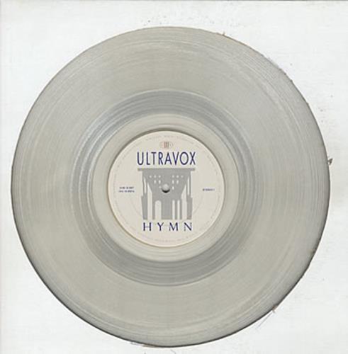 Ultravox Hymn - Clear Vinyl 12" vinyl single (12 inch record / Maxi-single) UK VOX12HY136430
