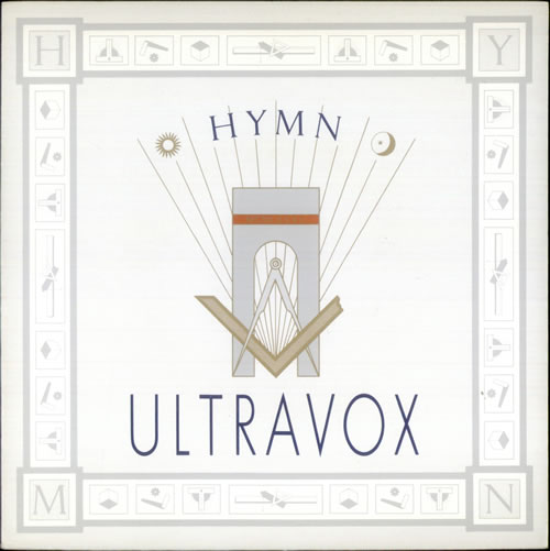 Ultravox Hymn - Clear Vinyl 7" vinyl single (7 inch record / 45) UK VOX07HY21729