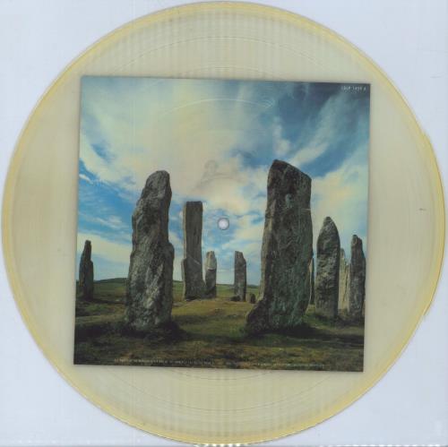 Ultravox Lament - Tea-stained picture disc LP (vinyl picture disc album) UK VOXPDLA802239