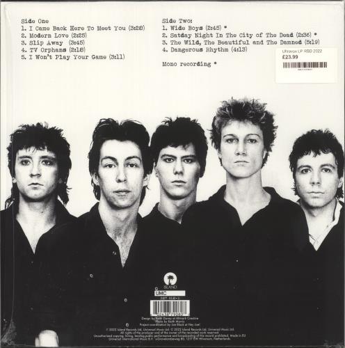 Ultravox Live At The Rainbow 1977 - RSD 2022 vinyl LP album (LP record) UK VOXLPLI876584