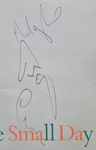 Ultravox One Small Day (Special Remix Extra) - Autographed 12" vinyl single (12 inch record / Maxi-single) UK VOX12ON373533