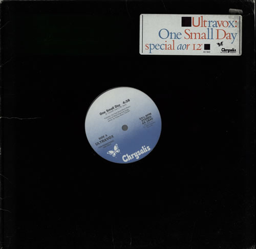 Ultravox One Small Day 12" vinyl single (12 inch record / Maxi-single) US VOX12ON72769
