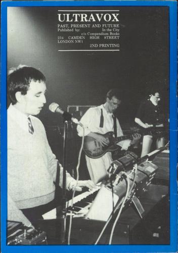 Ultravox Past, Present And Future magazine UK VOXMAPA116551