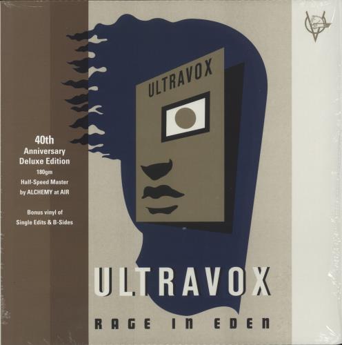 Ultravox Rage In Eden - 40th Anniversary Deluxe Edition 2-LP vinyl record set (Double LP Album) UK VOX2LRA879222