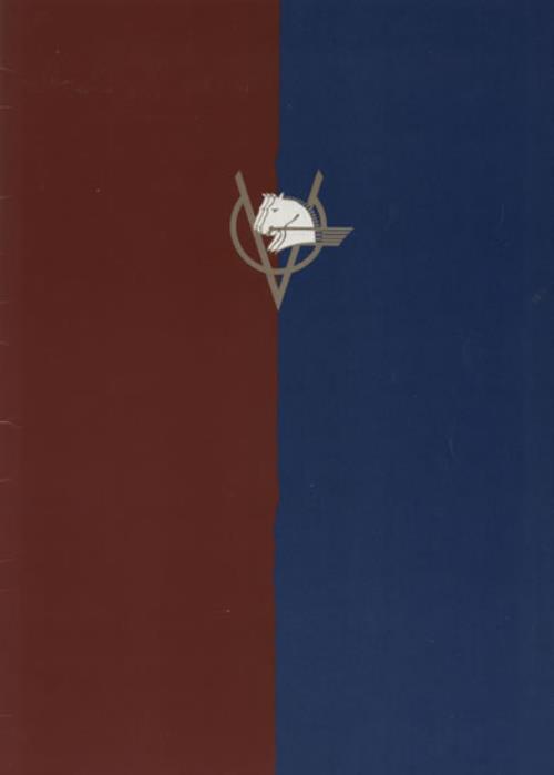 Ultravox Rage In Eden tour programme UK VOXTRRA116540