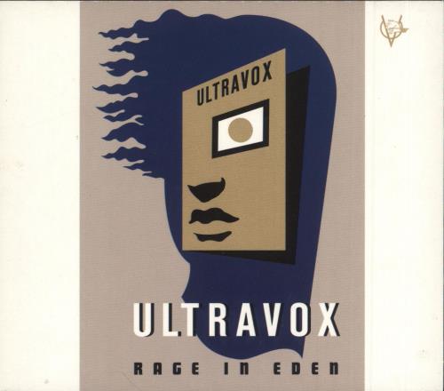 Ultravox Rage In Eden 2 CD album set (Double CD) UK VOX2CRA745580