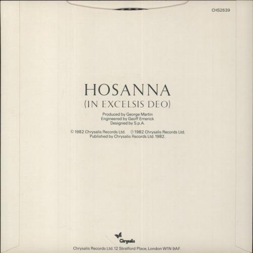 Ultravox Reap The Wild Wind - Injection 7" vinyl single (7 inch record / 45) UK VOX07RE554187