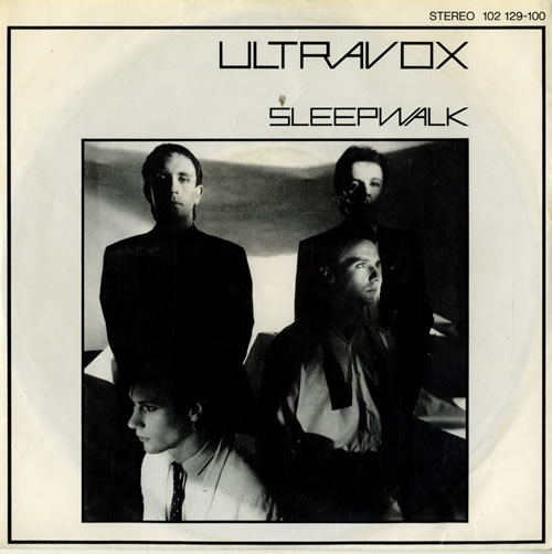 Ultravox Sleepwalk 7" vinyl single (7 inch record / 45) German VOX07SL579377