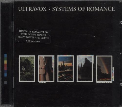Ultravox Systems Of Romance CD album (CDLP) UK VOXCDSY365566