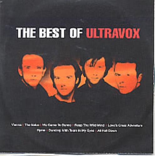 Ultravox The Best Of Ultravox CD-R acetate UK VOXCRTH271985