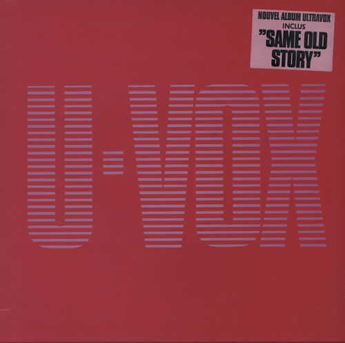 Ultravox U-Vox vinyl LP album (LP record) French VOXLPUV579343