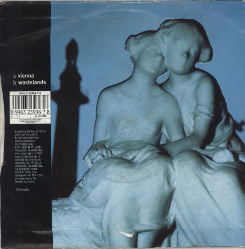 Ultravox Vienna 7" vinyl single (7 inch record / 45) UK VOX07VI161644