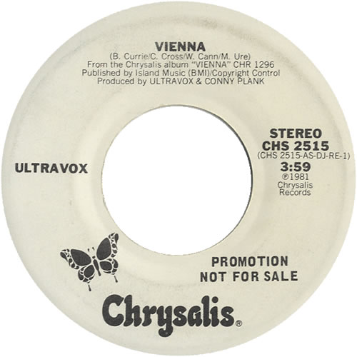Ultravox vienna single