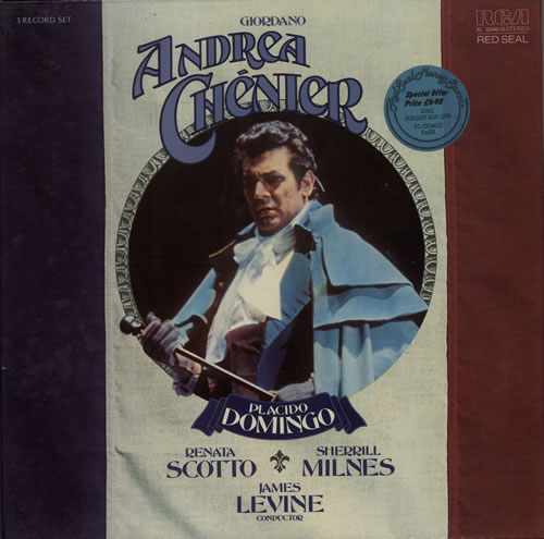 Umberto Giordano Andrea Ch�nier Vinyl Box Set UK UQBVXAN641053