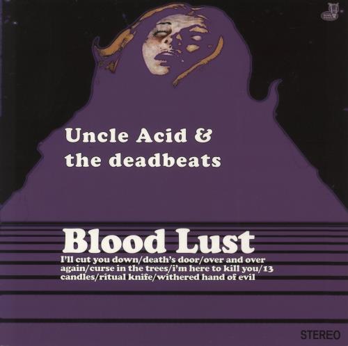 Uncle Acid & The Deadbeats Blood Lust - Gold Vinyl vinyl LP album (LP record) UK YNCLPBL872997