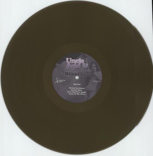Uncle Acid & The Deadbeats Blood Lust - Gold Vinyl vinyl LP album (LP record) UK YNCLPBL872997