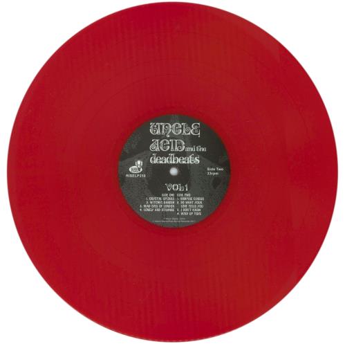 Uncle Acid & The Deadbeats Vol. 1 - Cherry Red Vinyl vinyl LP album (LP record) UK YNCLPVO873006