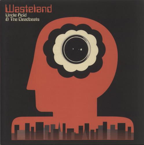 Uncle Acid & The Deadbeats Wasteland -Diehard Edition - Violet Sparkle Vinyl + Patch vinyl LP album (LP record) UK YNCLPWA872281