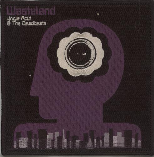 Uncle Acid & The Deadbeats Wasteland -Diehard Edition - Violet Sparkle Vinyl + Patch vinyl LP album (LP record) UK YNCLPWA872281