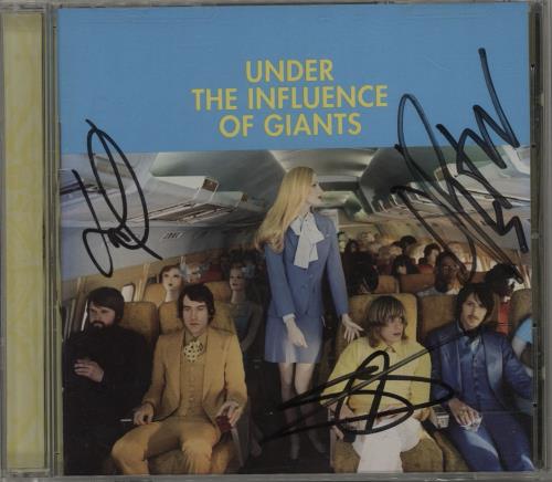 Under the Influence Of Giants Under The Influence Of Giants - Autographed CD album (CDLP) UK UAHCDUN684167