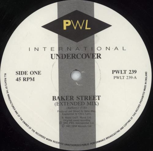 Undercover Baker Street 12" vinyl single (12 inch record / Maxi-single) UK UND12BA296605