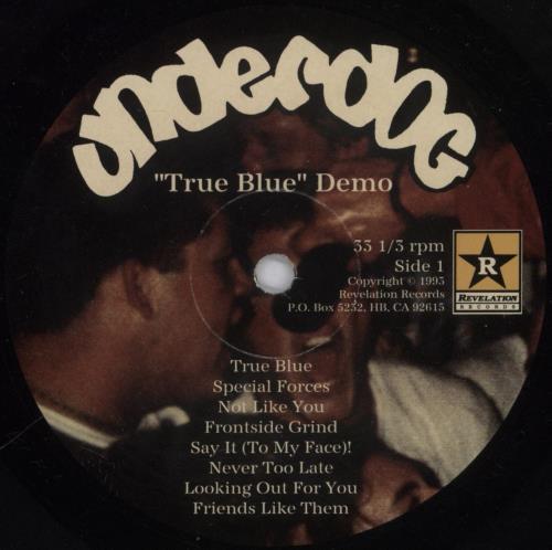 Underdog Demos 2-LP vinyl record set (Double LP Album) US 0S52LDE807382