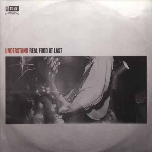 Understand Real Food At Last - White & Black Galaxy Vinyl vinyl LP album (LP record) UK UN-LPRE866691