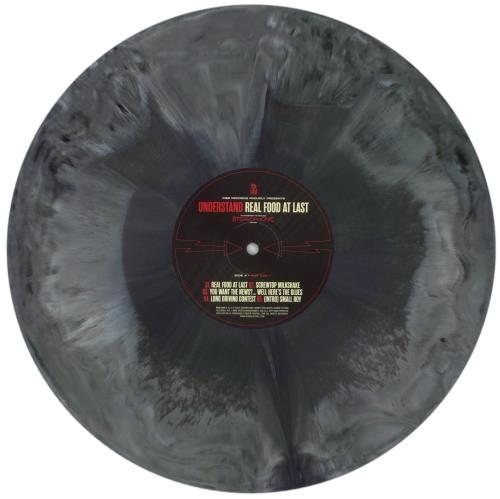 Understand Real Food At Last - White & Black Galaxy Vinyl vinyl LP album (LP record) UK UN-LPRE866691