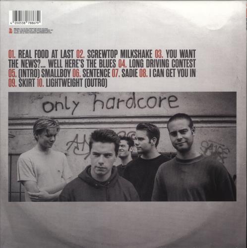 Understand Real Food At Last - White & Black Galaxy Vinyl vinyl LP album (LP record) UK UN-LPRE866691