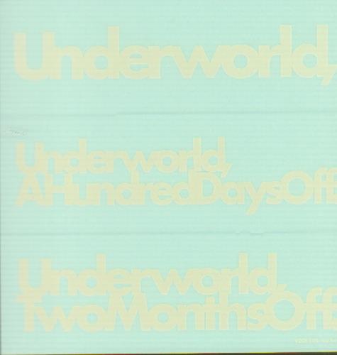 Underworld A Hundred Days Off CD album (CDLP) Japanese UDWCDAH647858
