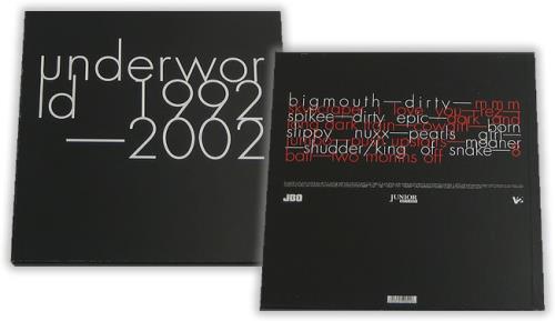 Underworld Anthology 1992-2002 box set UK UDWBXAN263737