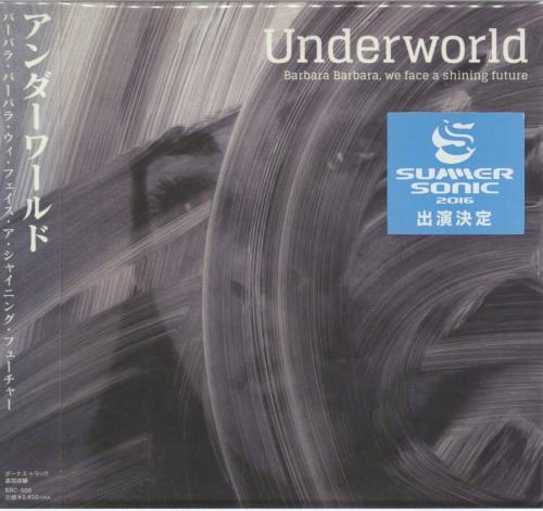 Underworld Barbara Barbara, We Face A Shining Future CD album (CDLP) Japanese UDWCDBA821583