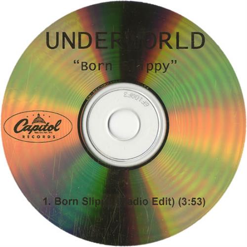 Underworld Born Slippy CD-R acetate US UDWCRBO412548