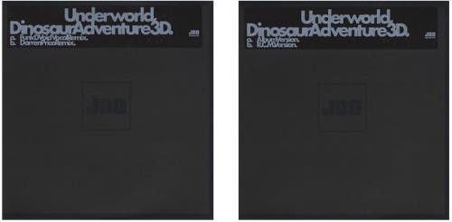 Underworld Dinosaur Adventure 3D - 3 x 12" 12" vinyl single (12 inch record / Maxi-single) UK UDW12DI429628
