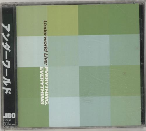 Underworld Everything, Everything CD album (CDLP) Japanese UDWCDEV694687