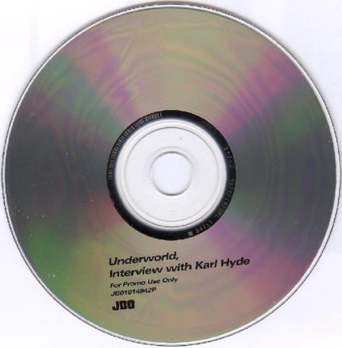 Underworld Interview With Karl Hyde + CD-Rom 2 CD album set (Double CD) UK UDW2CIN167616