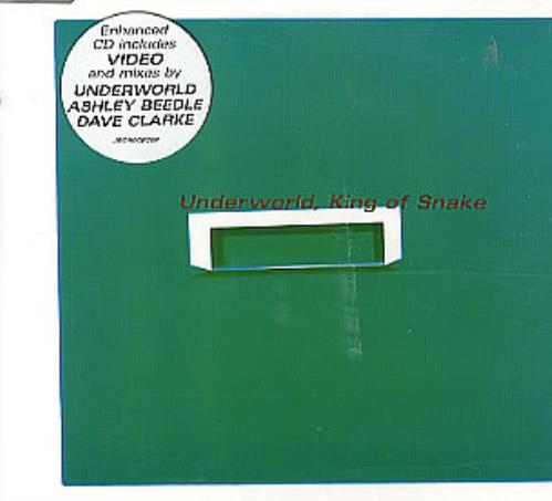 Underworld King Of Snake CD single (CD5 / 5") UK UDWC5KI295908