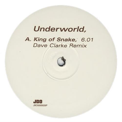 Underworld King Of Snake 12" vinyl single (12 inch record / Maxi-single) UK UDW12KI391328