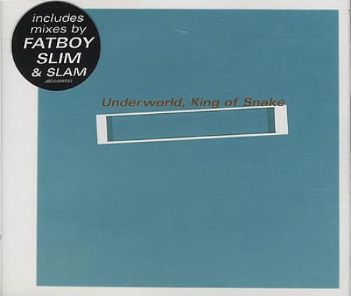 Underworld King Of Snake CD single (CD5 / 5") UK UDWC5KI393579