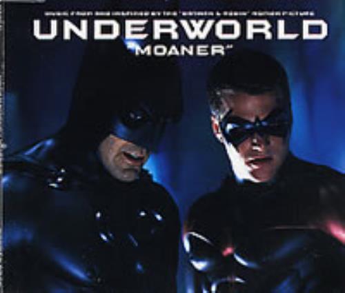 Underworld Moaner CD single (CD5 / 5") South African UDWC5MO143555