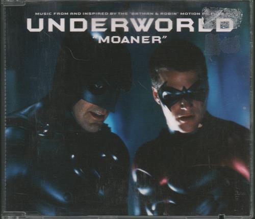 Underworld Moaner CD single (CD5 / 5") German UDWC5MO88602